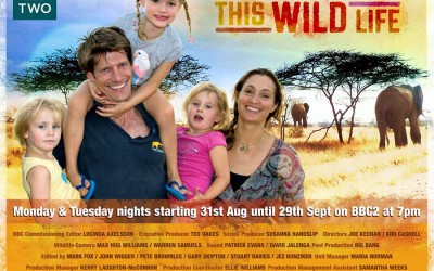 This Wild Life – A New 12 part BBC Series starting on the 31st August at 7pm on BBC2