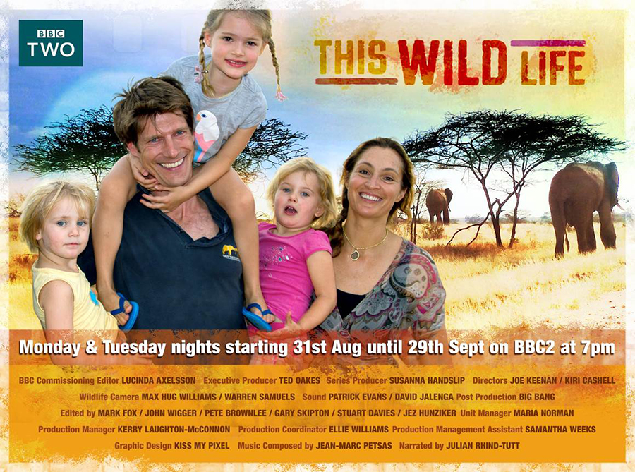 This Wild Life – A New 12 part BBC Series starting on the 31st August at 7pm on BBC2